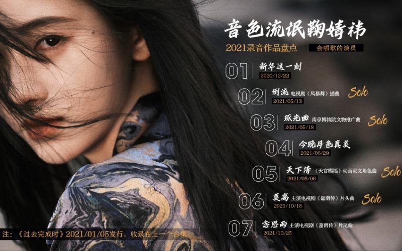 Featured image of post 【鞠婧祎】2021音乐作品合集