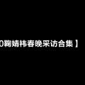 【鞠婧祎】2020春晚采访合集高清1080p